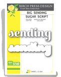 Ножі від Birch Press Design - Big sending sugar script
