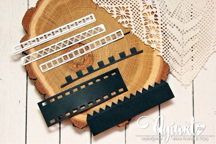 Ножи для вырубки от AgiArt "Бордюры. Геометрия"