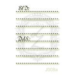 Акриловий штамп Lesia Zgharda J008a Журналінг