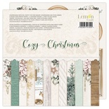 Набiр паперу для скрапбукiнгу Lemoncraft - Cozy Christmas, 30.5x30.5см