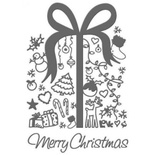 Папка для тиснення Couture Creations - Presents, Ho! Ho! Ho! Collection