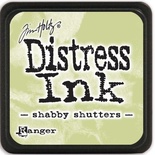 Штемпельна подушка Ranger - Distress Mini Ink Pad - Shabby Shutters