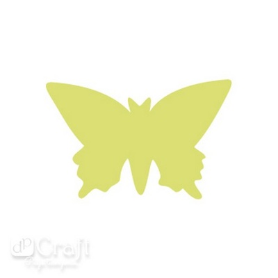 Дірокол фігурний 2.5см Метелик 2, TM dpCraft (Dalprint)