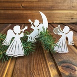 Чипборд от Вензелик - Набор ангелов