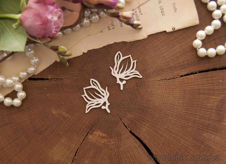 Чипборд від WOODchic - "Набір Магнолії", 2.5x3.2см
