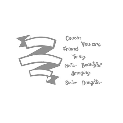 Штампи від Spellbinders — Beautiful Friend, Celebrations