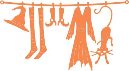 Ножі для вирубки Witch's Laundry від Cheery Lynn Designs