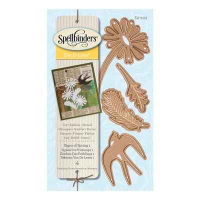Ніж для вирубки від Spellbinders - Signs Of Spring 1