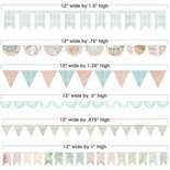 Набір висічок прапорців від Melissa Frances - C'est la Vie Border