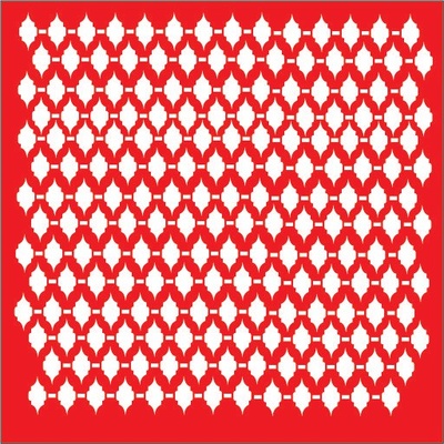 Трафарет - Фон 10, 18х18см