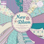 Набір паперу для скрапбукінгу First Edition - New Bloom, 48 аркушів, розмір 30x30см.