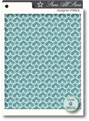 Маска від Memory Box - Stensils - All Stars