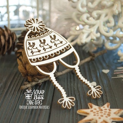 Чипборд ScrapBox - Перуанський капелюх чульо Hh-154