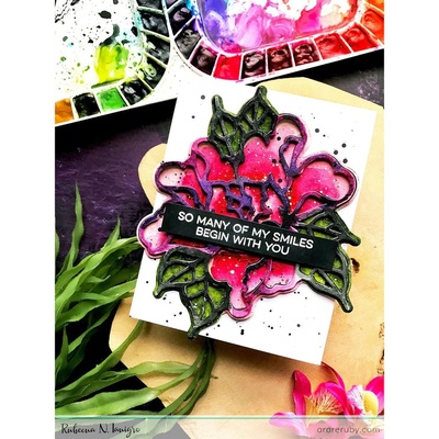 Ніж для вирубки від Spellbinders - Flowers Whisper