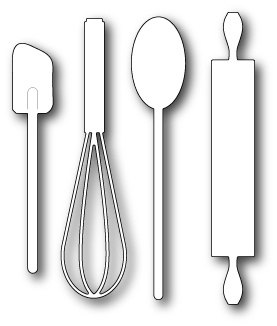 Ніж для вирубки від Memory Box - Lets Bake Something