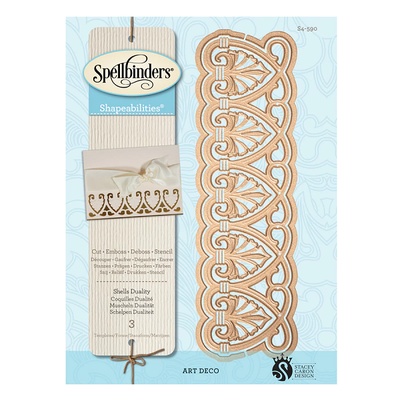 Нож для вырубки от Spellbinders - Art Deco - Shells Duality