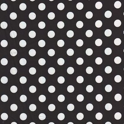 Тканина для рукоділля від Hobby&You, 50x50см) - Горох чб