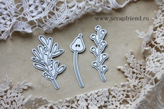 Набор ножей для вырубки от Scrapfriend - Лина Зима, 3 штуки