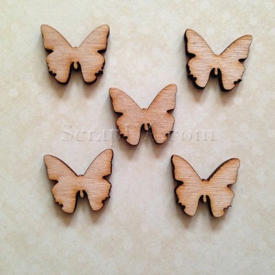 Деревʼяна фігурка WOOD-033 - Метелик, 1 штука