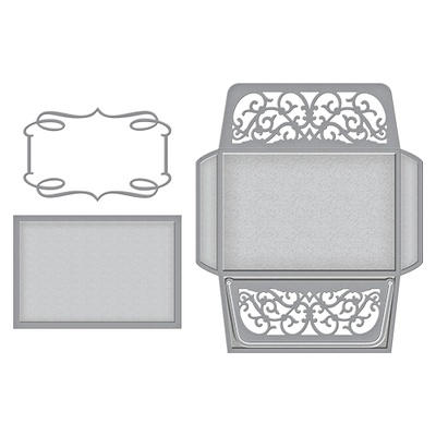 Нож для вырубки от Spellbinders - Amazing Paper Grace - Becca Feeken - Card, Envelope And Liner