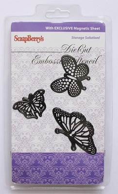 Форма для вирубки від ScrapBerryʼs - Метелики