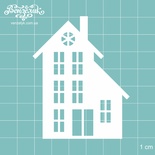 Чипборд от Вензелик - Дом 02, размер: 56x71 мм