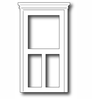 Ніж для вирубки від Poppystamps - Classic Screen Door