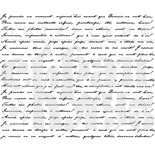 Акриловый штамп "Французский текст"