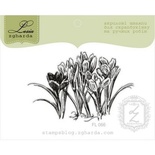 Акриловый штамп Lesia Zgharda Крокуси FL066, 6,8*4,4см