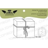 Акриловий штамп Lesia Zgharda Подаруночок RE080