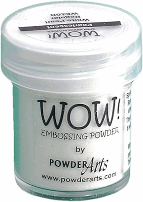 Пудра для ембосінгу Wow White Pearl - Regular, 15 мл