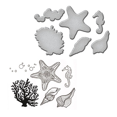 Набор ножей со штампами от Spellbinders – Starfish