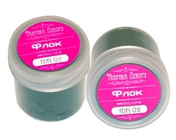 Хмарна пудра Флок Оксамит - зелений