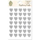 Прозорі епоксидні наліпки Epiphany Crafts - Bubble Caps Clear Heart 14