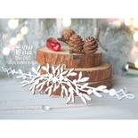 Чипборд ScrapBox - Бордюр з омелою ускладнений Hw-080