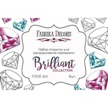 Набор открыток для раскрашивания маркерами Brilliant, ТМ Фабрика Декору