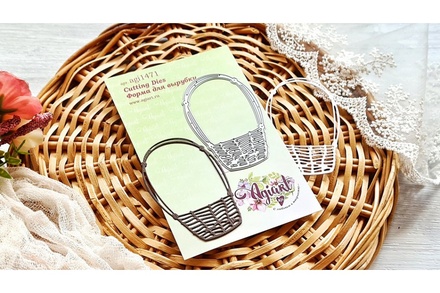 Ніж для вирубки "Квітковий кошик" від AgiArt