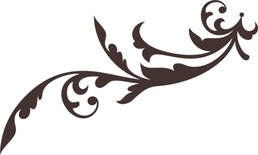 Акриловый штамп Stamp Vignette Виньетка, размер 4,4 * 2,6 см