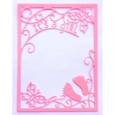 Ніж для вирубки Crafty Ann Frame It's a Girl