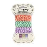 Набір шнурочків від We R Memory Keepers - Sew Easy Fancy Bakers Twine - R0, R1 шт.