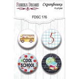 Набор скрапфишек Фабрика Декору из 4 шт., набор 176