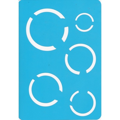 Трафарет - Фабрика Декору - Кільця Асорті, 15см20см