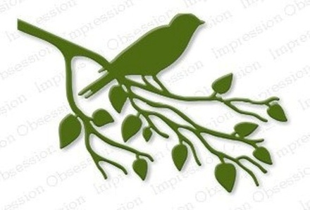 Нож для вырубки от Impression Obsession - Lg. Bird on Branch