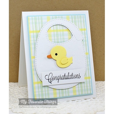 Ніж для вирубки My Favorite Things - Die-namics Baby's Bib-Дитячий нагрудник