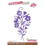 Ніж для вирубки CottageCutz Bella Spring Butterfly Spring Floral (Elites)