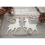 Чипборд ScrapBox - Олені Hh-063