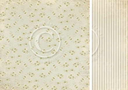 Аркуш двостороннього паперу для скрапбукінгу від Pion Design - Daisy - Grandma's school book,30