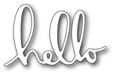 Нож для вырубки от Poppystamps - Hip Hello