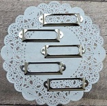 Рамки металлические декоративные - Сталь, 5 шт.