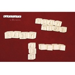 Чипборд Scrapiniec - Кубики, 4 элемента